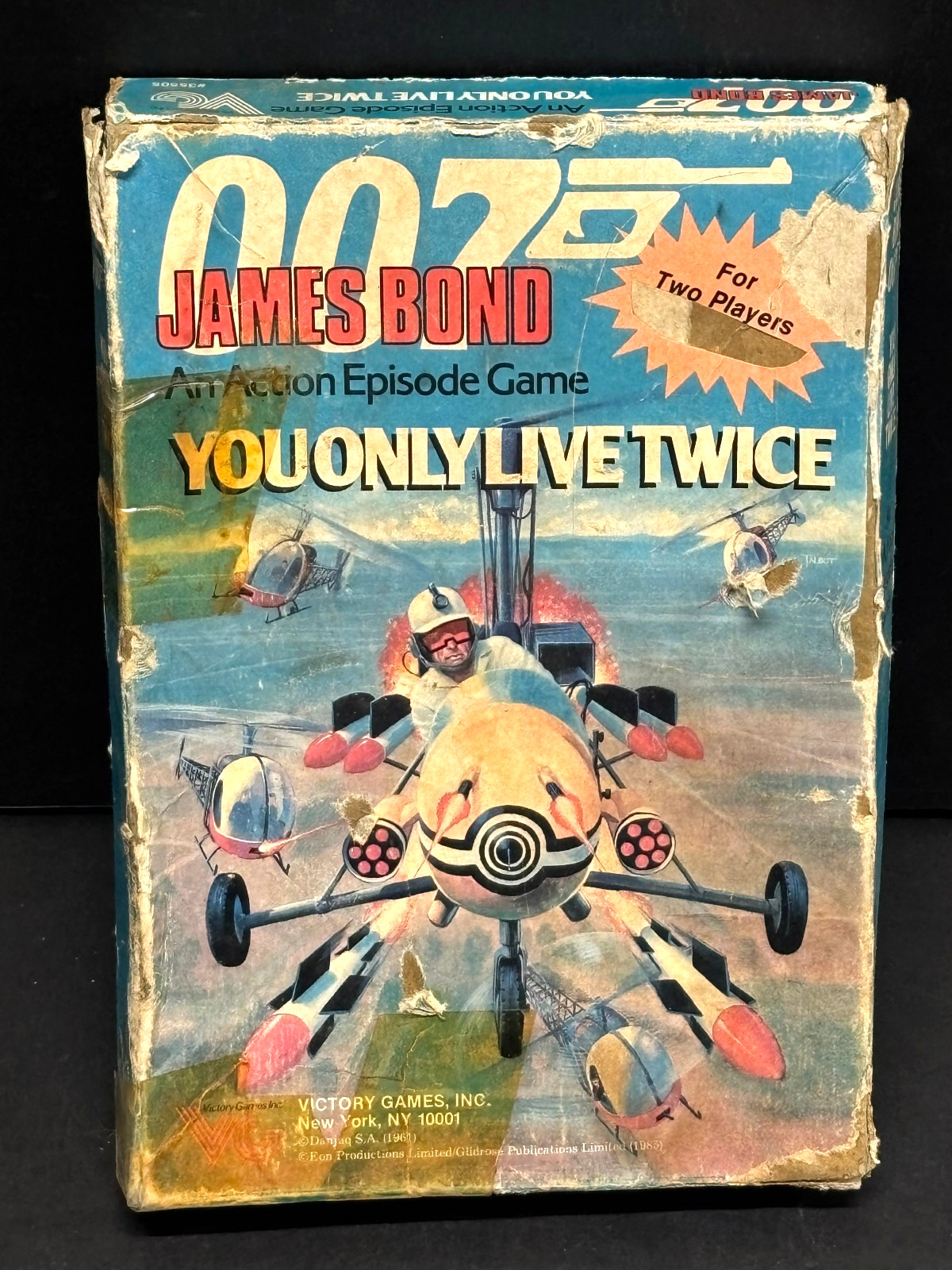Victory Games James Bond 007 ”You Only Live Once” Action Episode Game