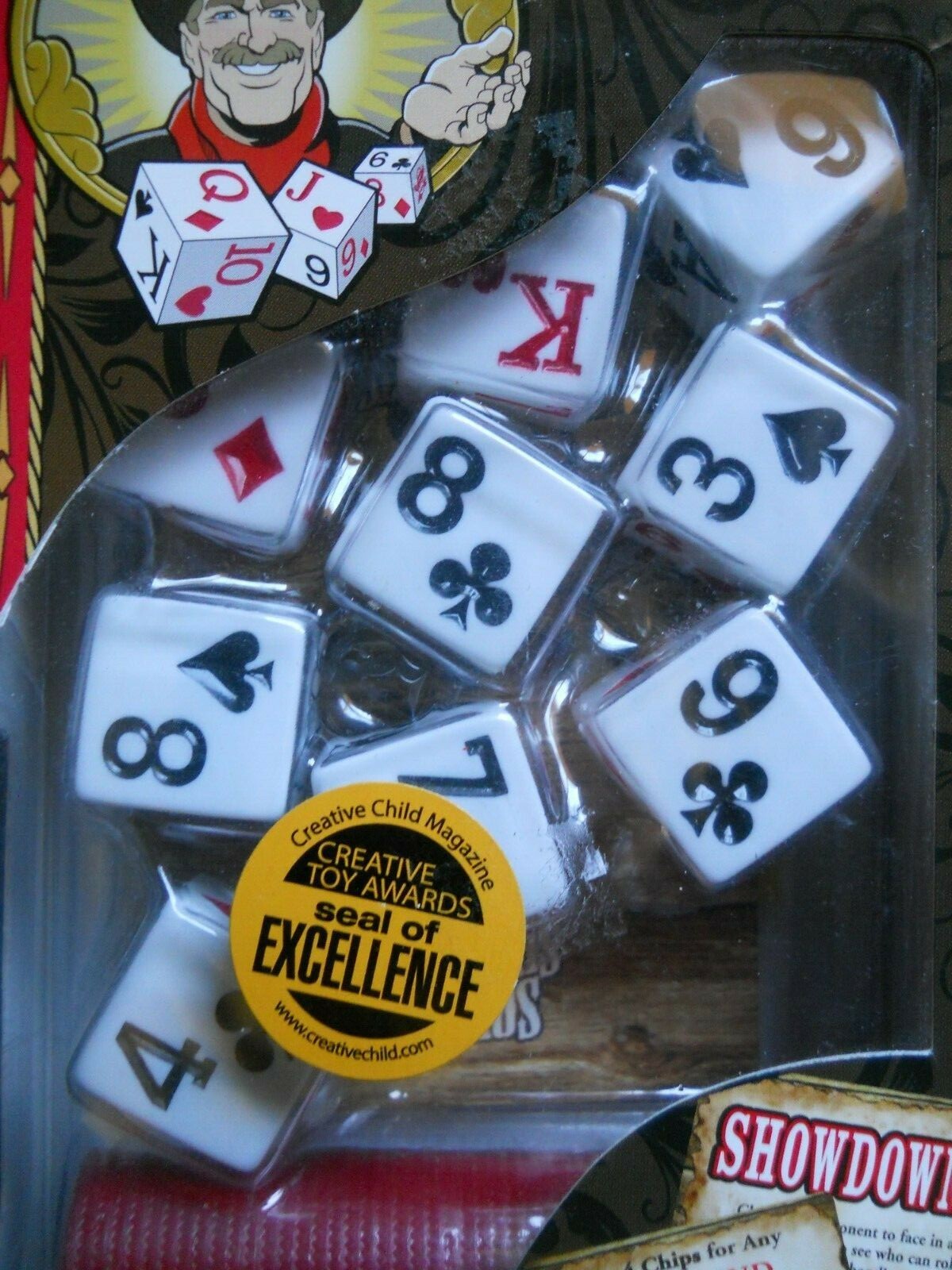 Square Shooters Dice Game The First Deck of Cards on Dice 2012 Heartland