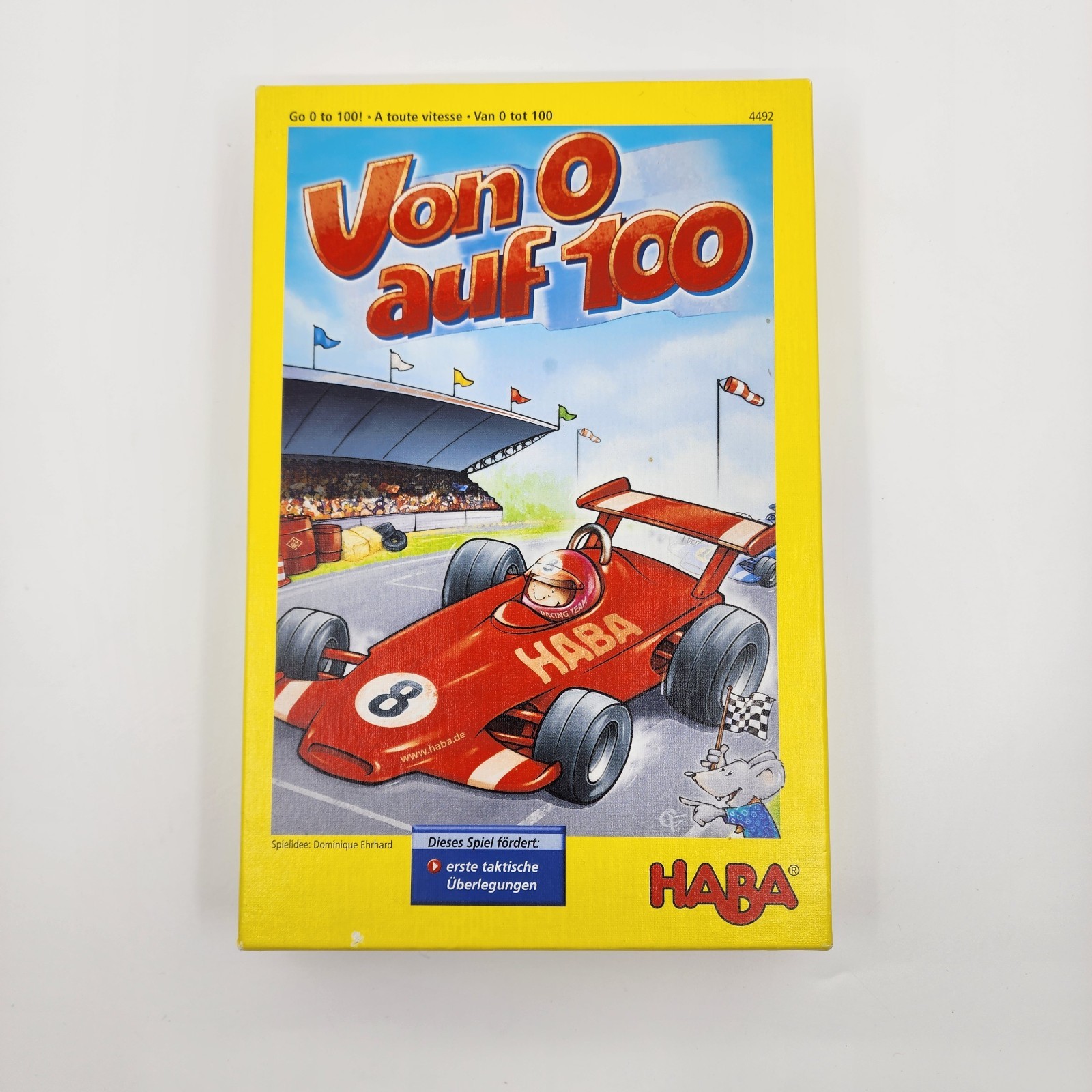 RARE HABA Von 0 Auf 100 2005 Board Game From 0 to 100 2005 German Edition #4492