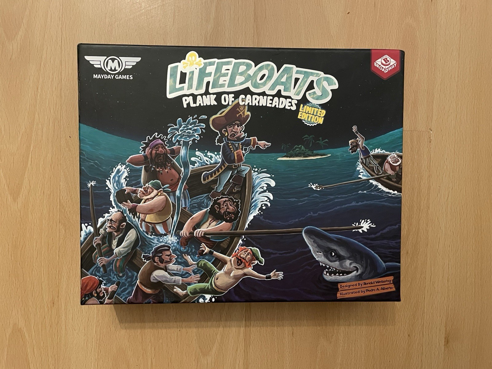 Lifeboats: Plank of Carneades Limited Edition Kickstarter (Mayday Games, 2024)