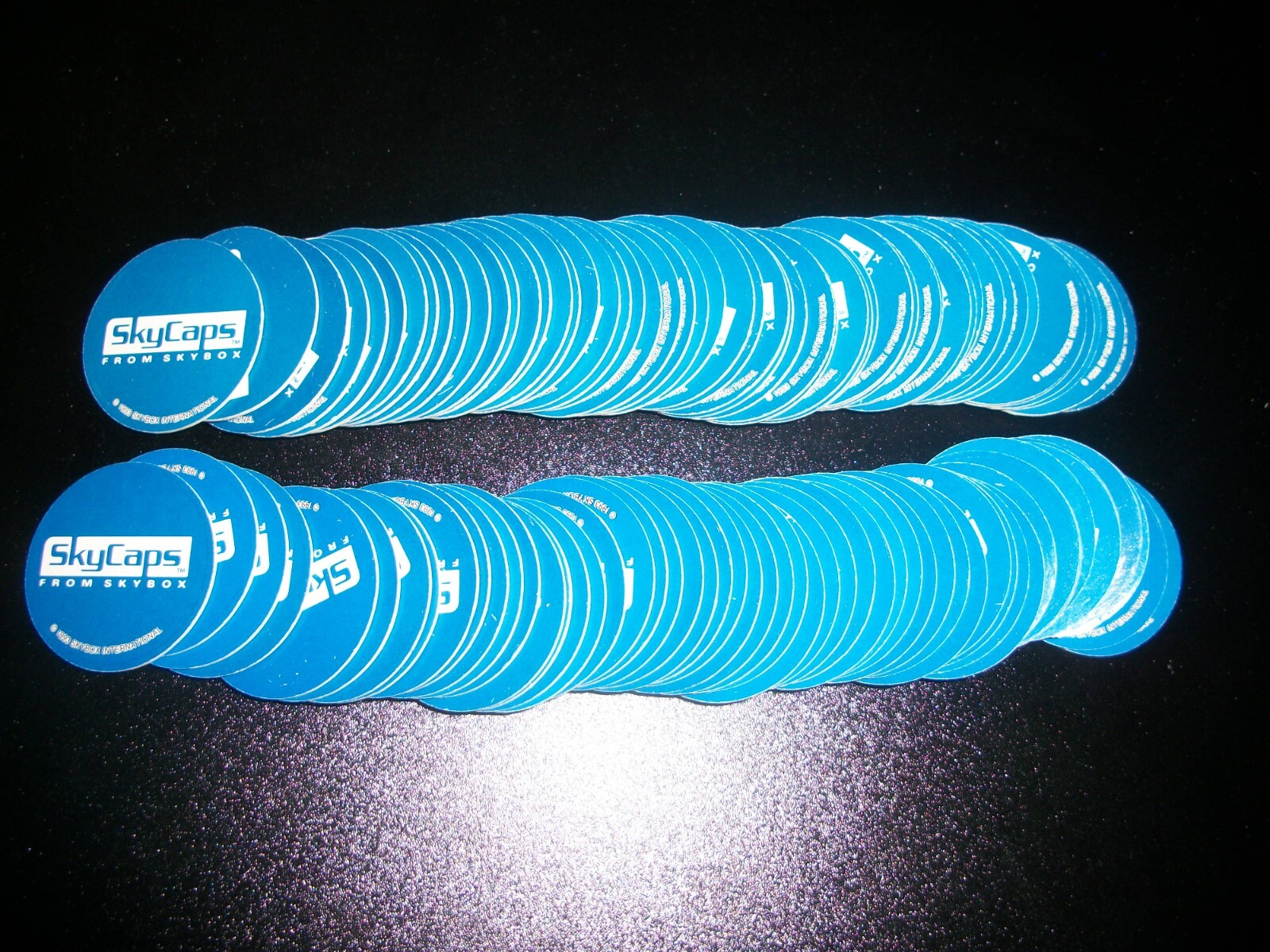 1993 Skybox SkyCaps DC Comics + Batman Complete Set 54 Pogs = 108 Milkcaps Lot