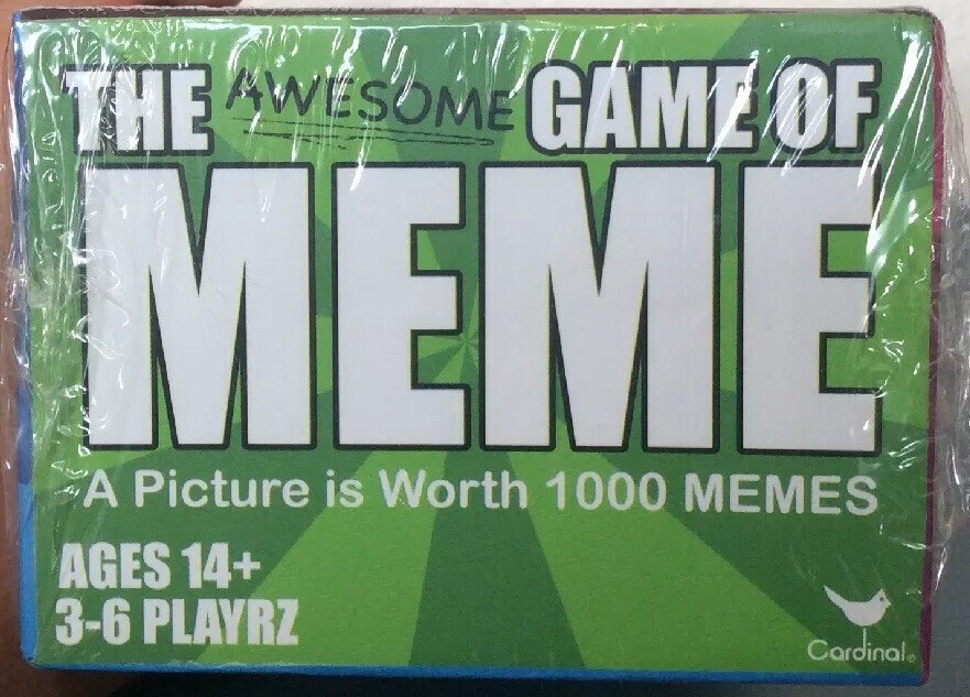 The Awesome Game of Meme: A Picture is Worth 1000 Memes