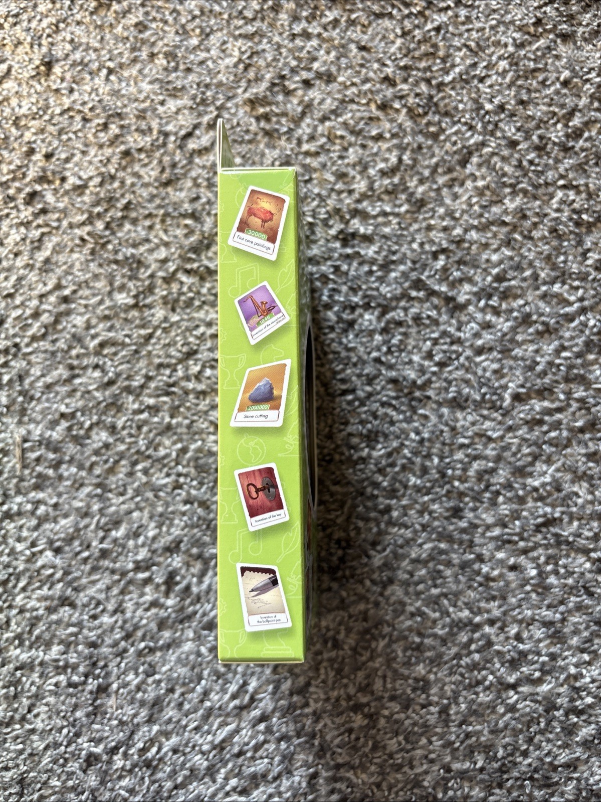 Timeline Inventions Card Game Zygomatic Asmodee Frederic Henry Round Tin NEW
