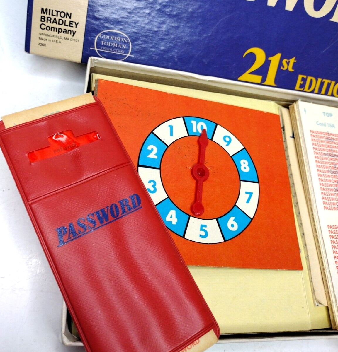 Vintage 1978 PASSWORD Board Game in Box Complete 21st Edition 3-4 Players USA