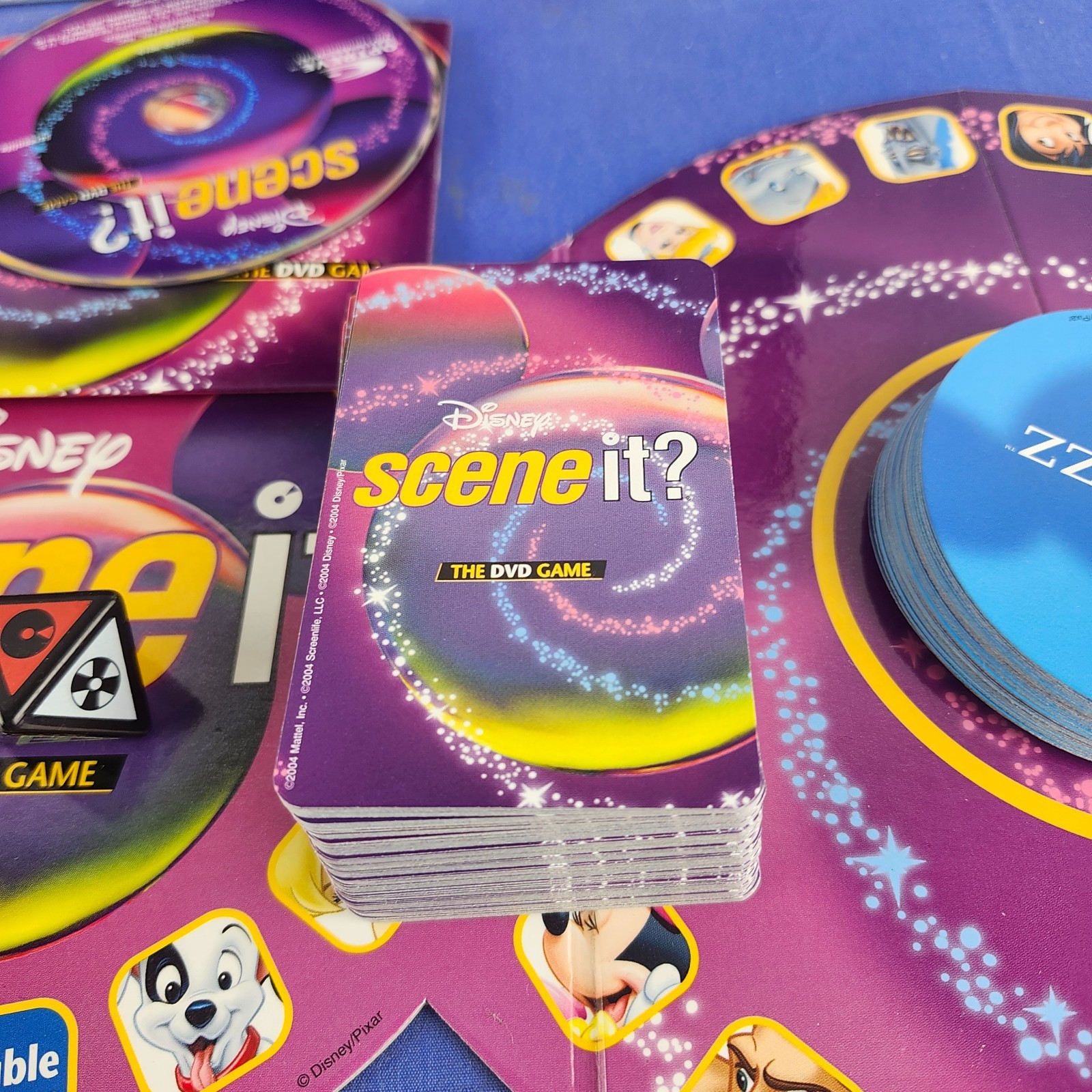 Disney Scene It? Family Trivia Board Game DVD Original 1st Edition VGC