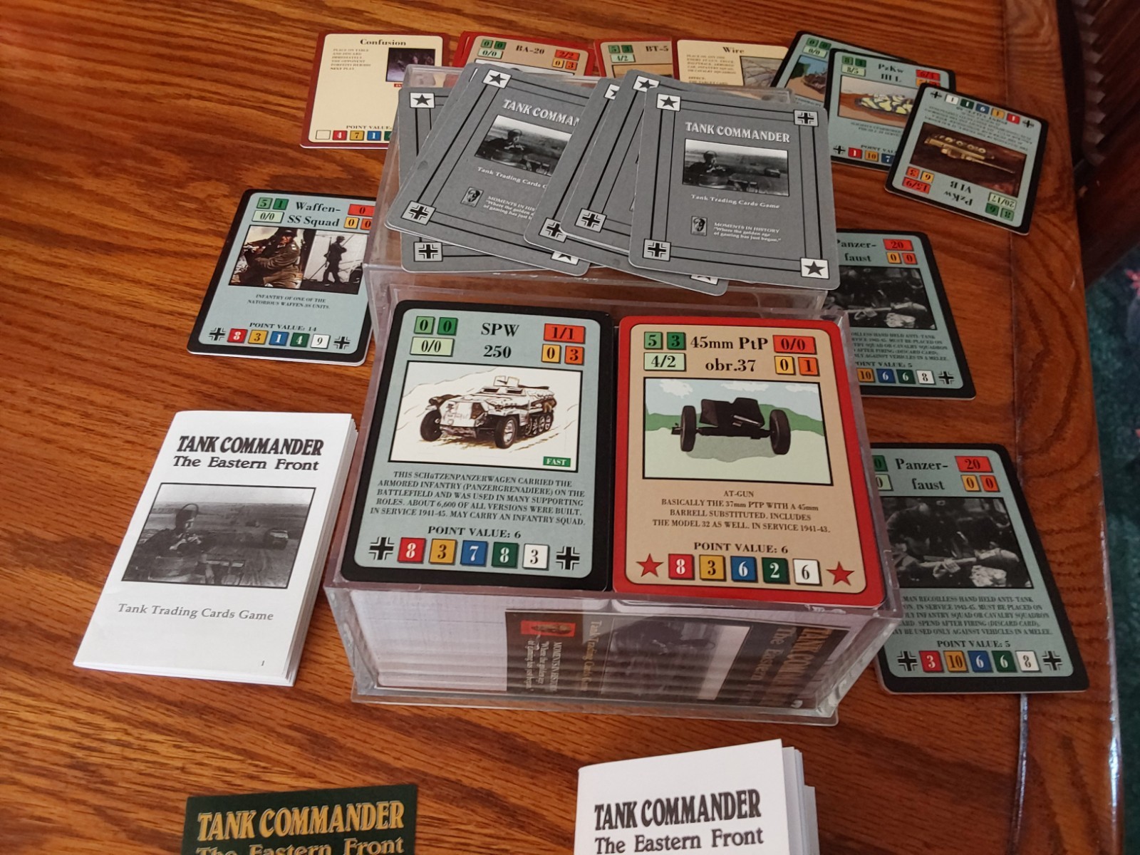 Moments In History Tank Commander: Eastern Front TCG Lot – TANKS/WW II Card Game