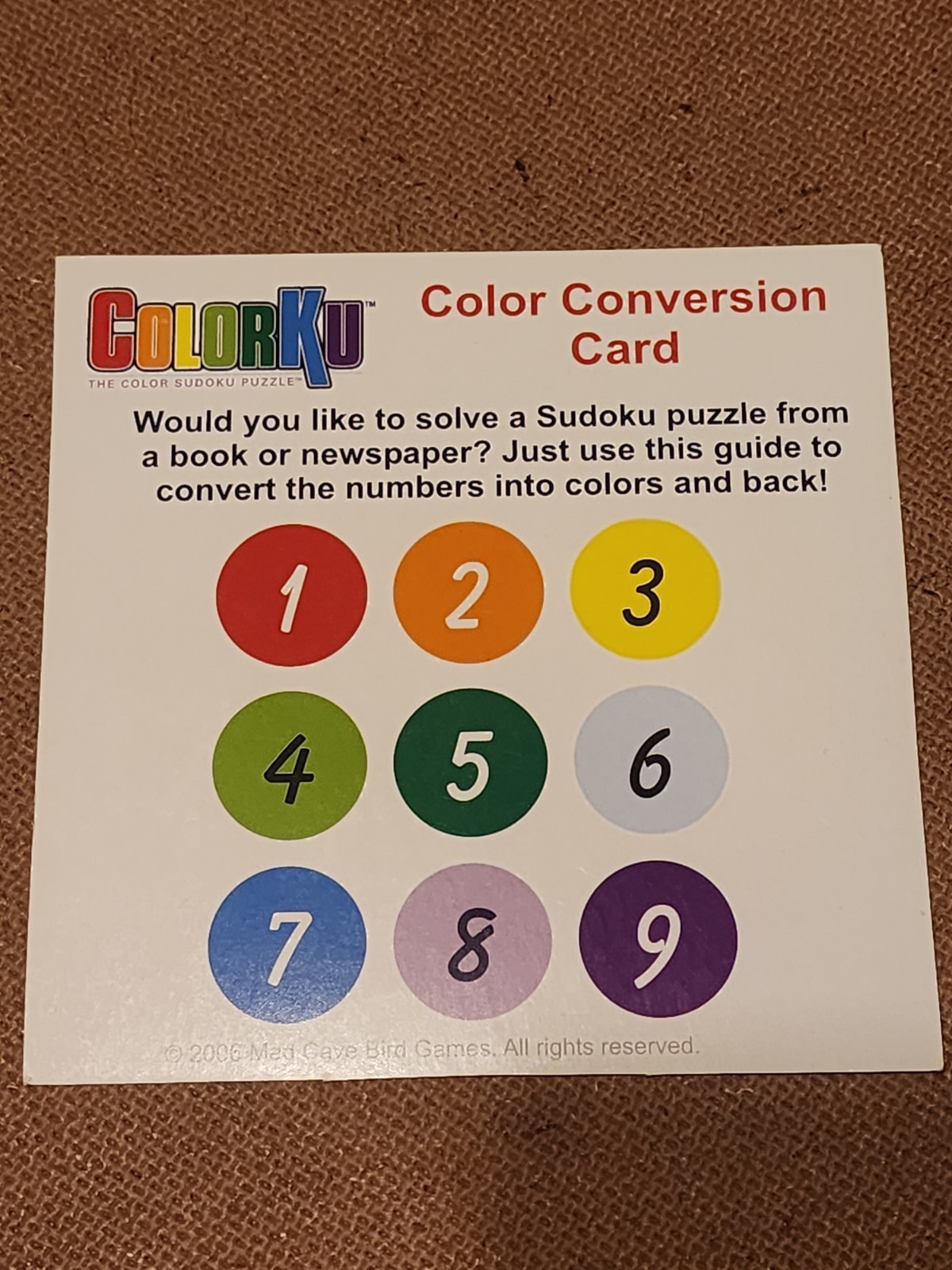 COLORKU Color Sudoku Puzzle Wooden Board Game Set with Puzzle Cards – Complete