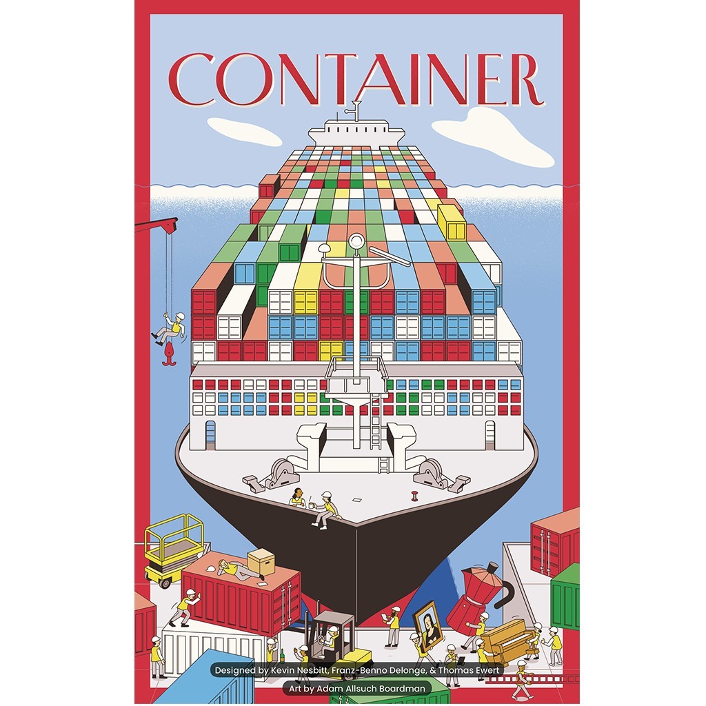 Container Board Game Allplay DL25063EN Family Grail Economic Supply Demand