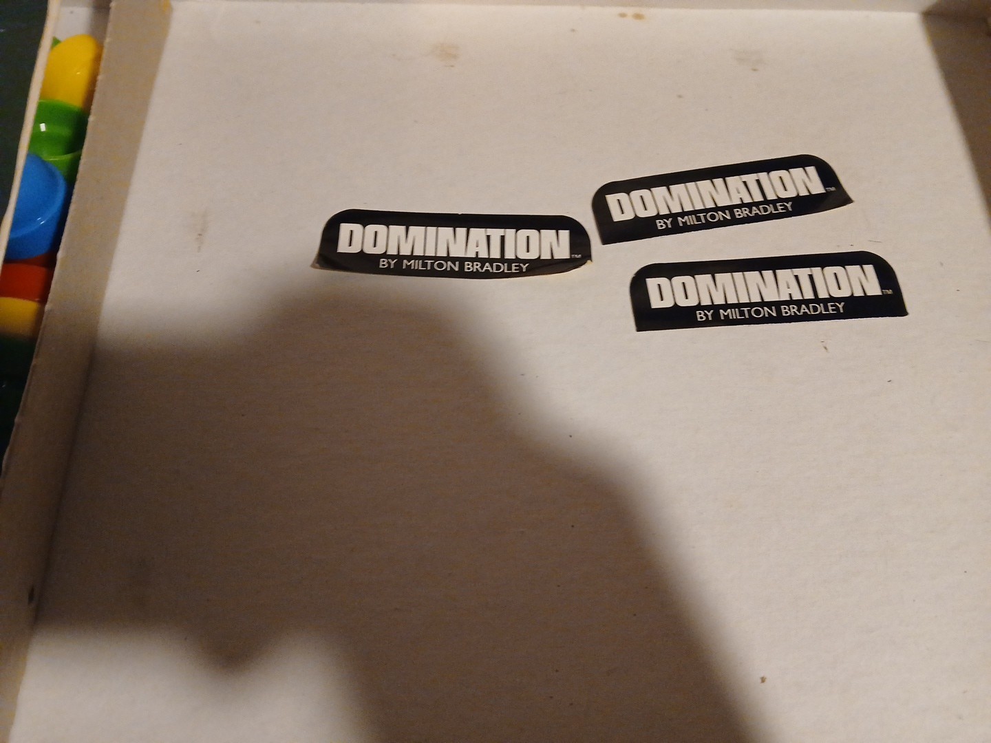 Domination Board Game by Milton Bradley 1982