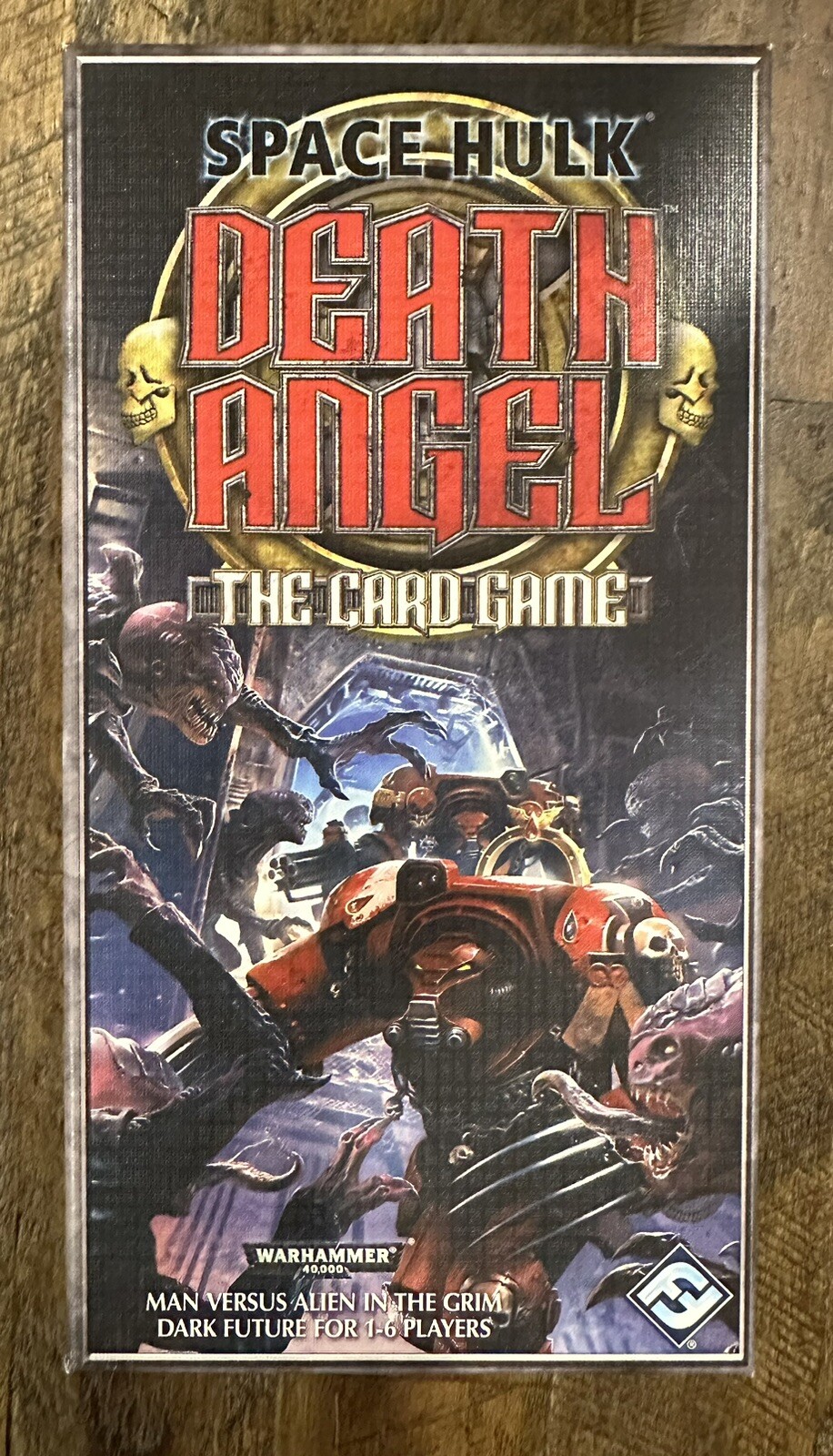 space hulk death angel card game +3 Exp Deathwing, Mission 1, Tyranid Complete