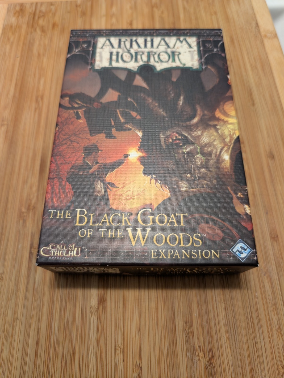Arkham Horror The Black Goat of the Woods Expansion COMPLETE OOP FFG 2008