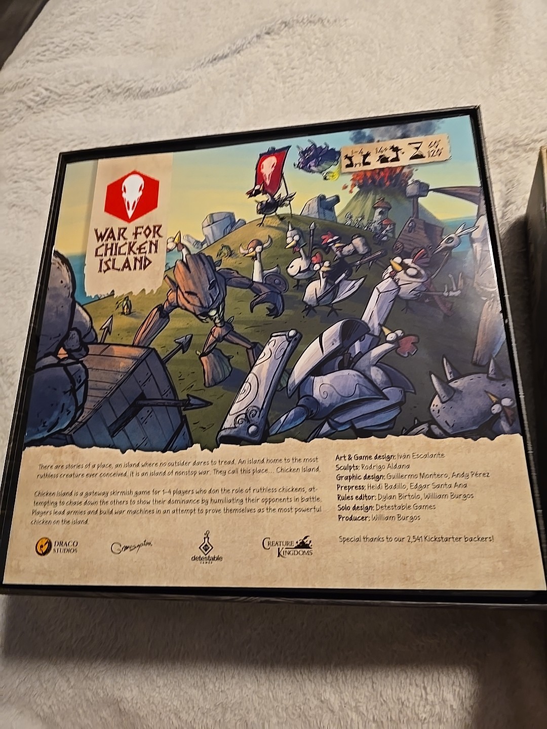 War For Chicken Island 2nd Edition Board Game