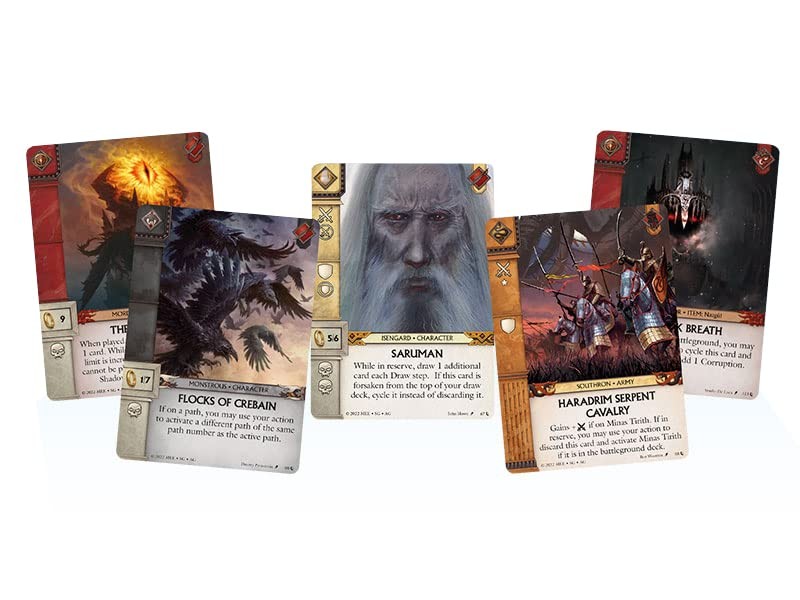 War of The Ring: The Card Game – 60+ Minutes of Gameplay for 2-4 Players – Ca…