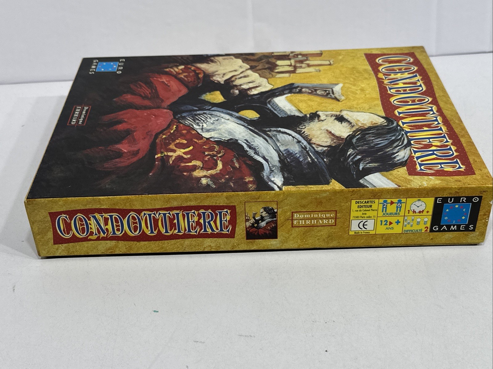Condottiere Eurogames Descartes Board Game Multilingual Edition
