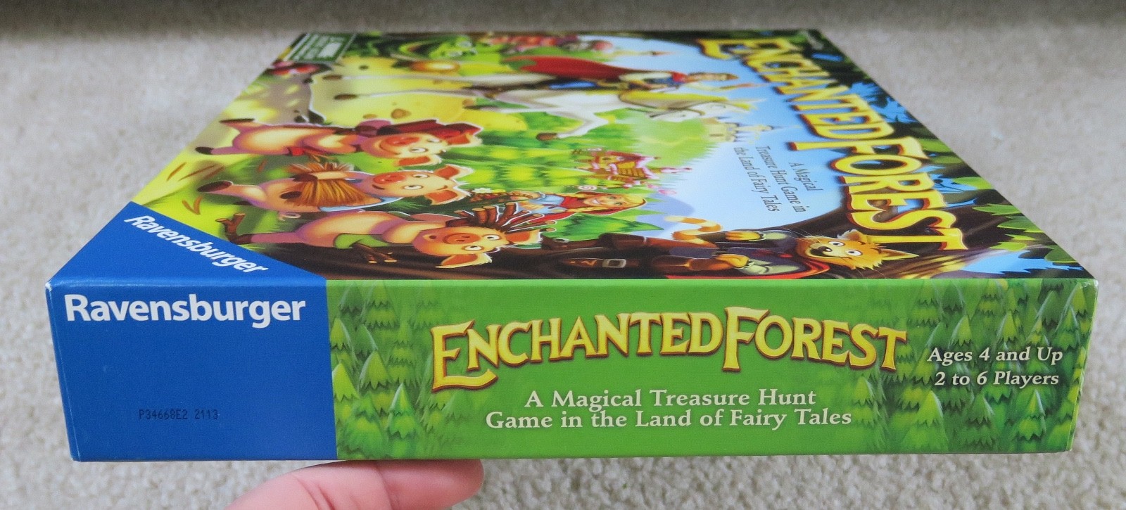 Enchanted Forest Magical Treasure Hunt Board Game Complete Ravensburger