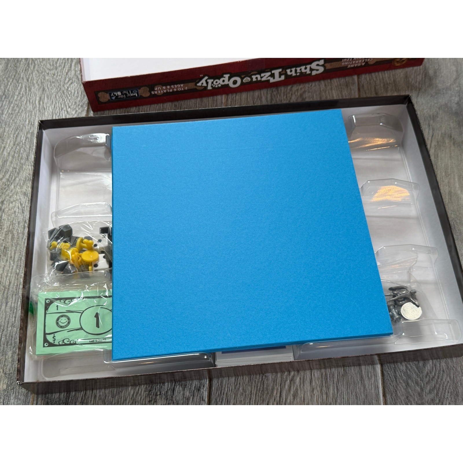 Shih Tzu Opoly Board Game Dogs Monopoly Shih tzu Made in USA Late For The Sky