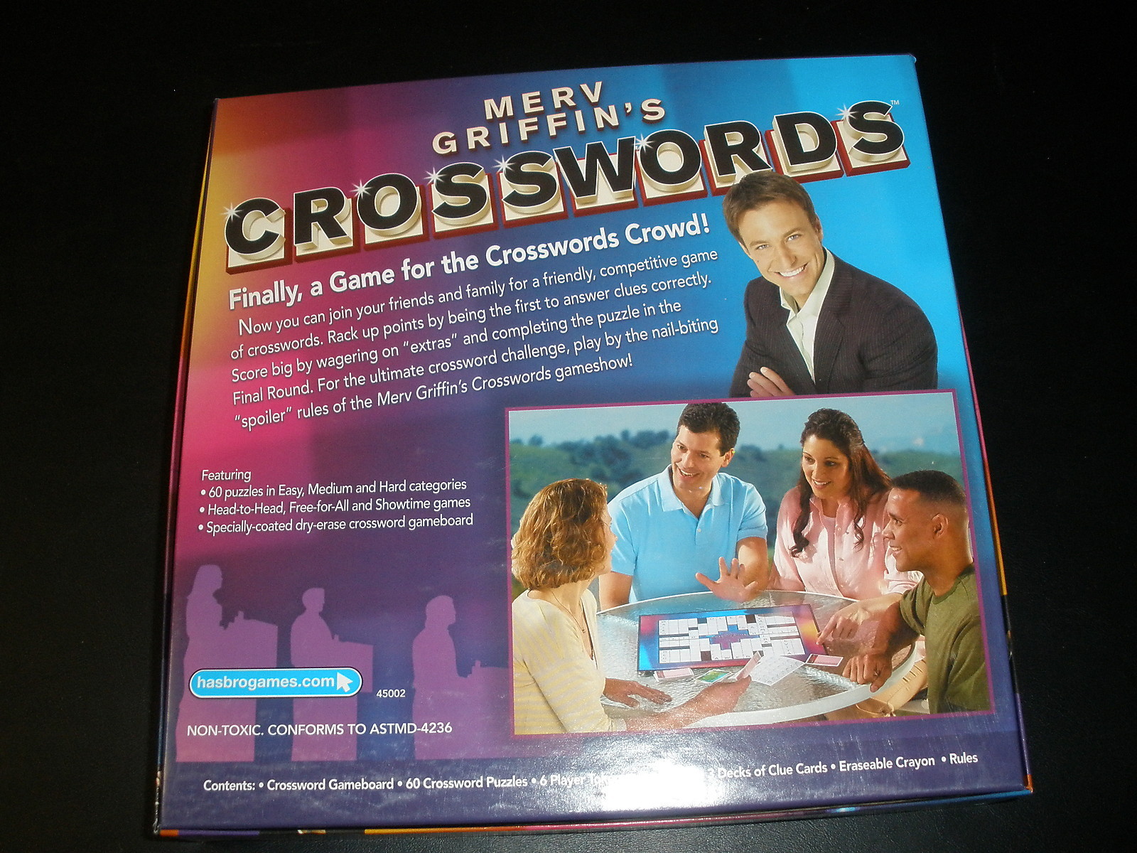 2008 Parker Brothers Merv Griffin’s CROSSWORDS Game – Complete!