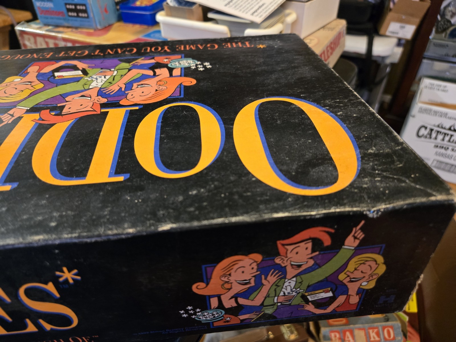 Oodles Board Game Family Card Game 1992 Milton Bradley Complete Set 300 Cards