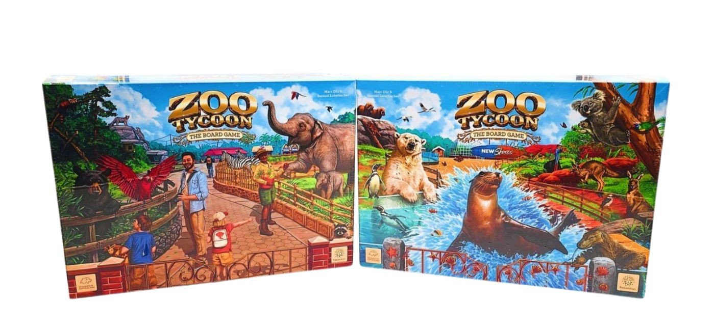 Zoo Tycoon: The Board Game All-In! Deluxe Edition by Treecer – SEALED