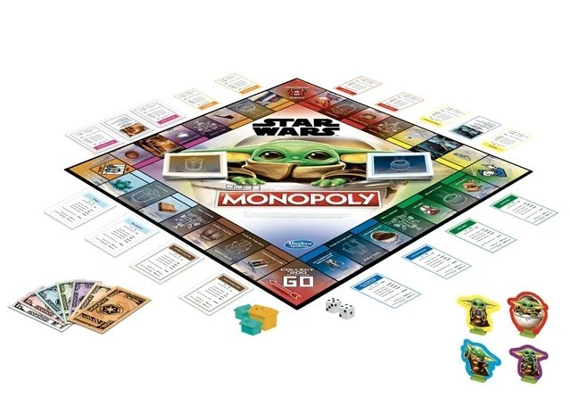 Star Wars The Mandalorian The Child Edition Monopoly Game Baby Yoda Grogu NEW