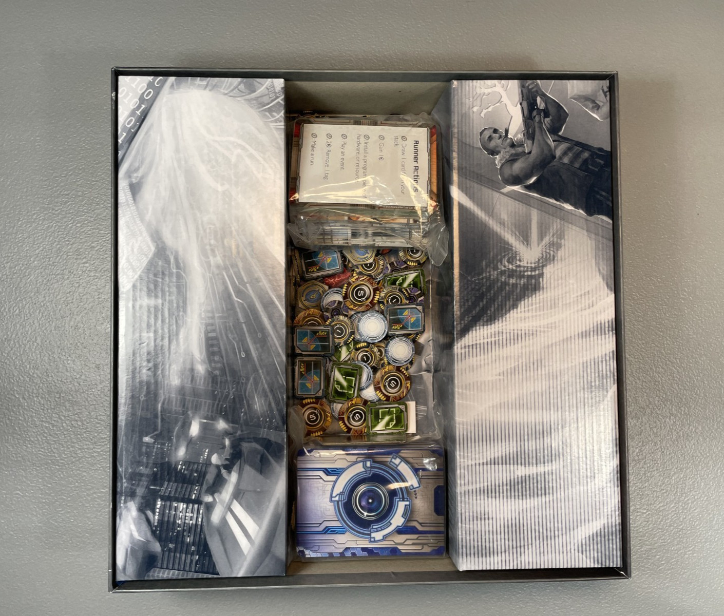 Android Netrunner Card Game, Pre Owned Complete, Richard Garfield