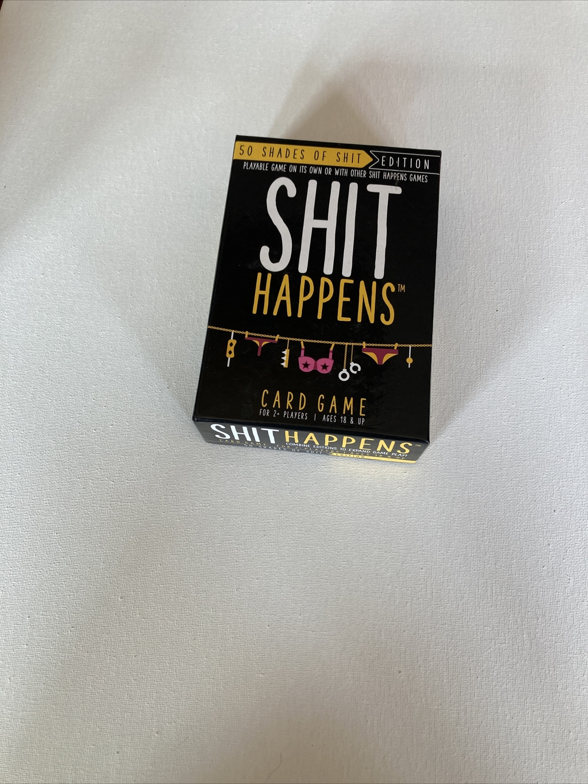 Sh*t Happens Card Game full of sh*t edition adult humor jokes
