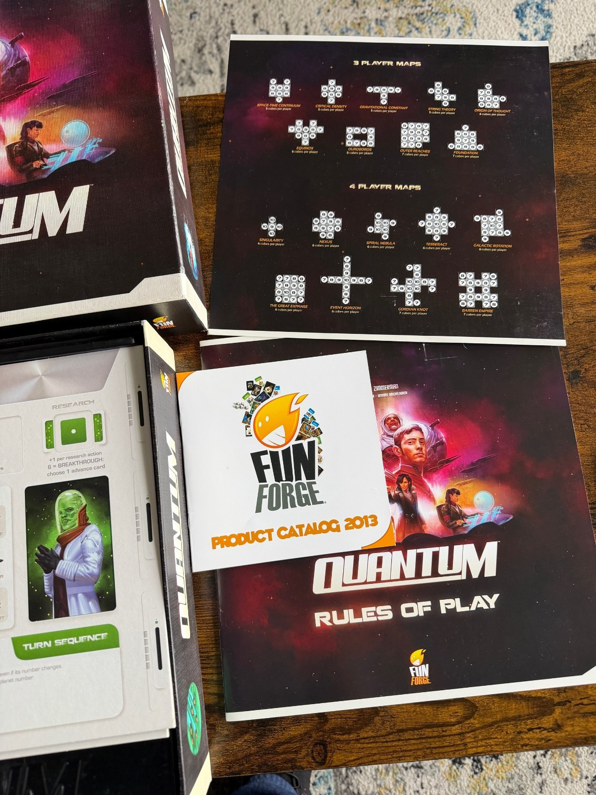 Quantum Fun Forge Eric Zimmerman 2013 Edition Board Game Designer Collection