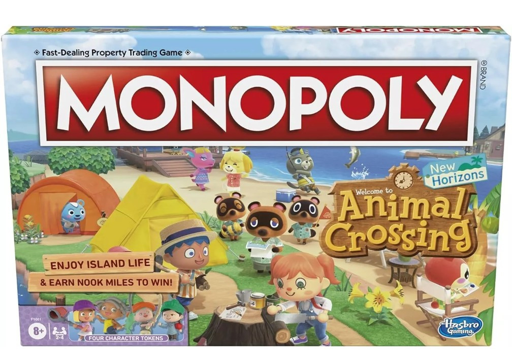 Hasbro Gaming Monopoly Animal Crossing: New Horizons Edition Board Game