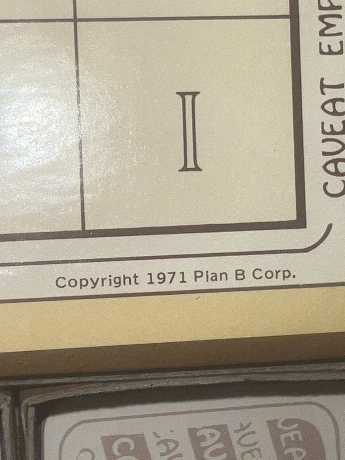 VTG Board Game Caveat Emptor Let The Buyer Beware 1971 PlanB Angeles Enjoyment