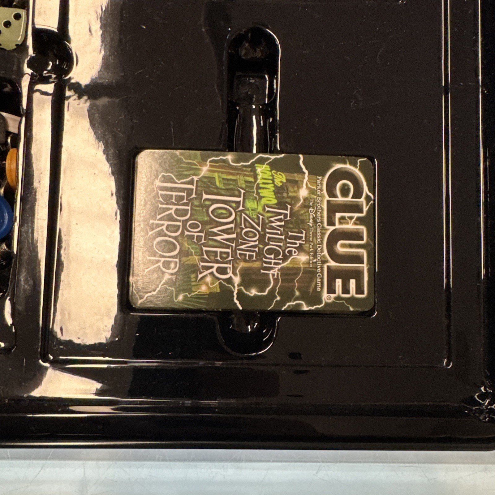 Clue The Twilight Zone Tower of Terror Detective Game Disney Theme Park Tin New