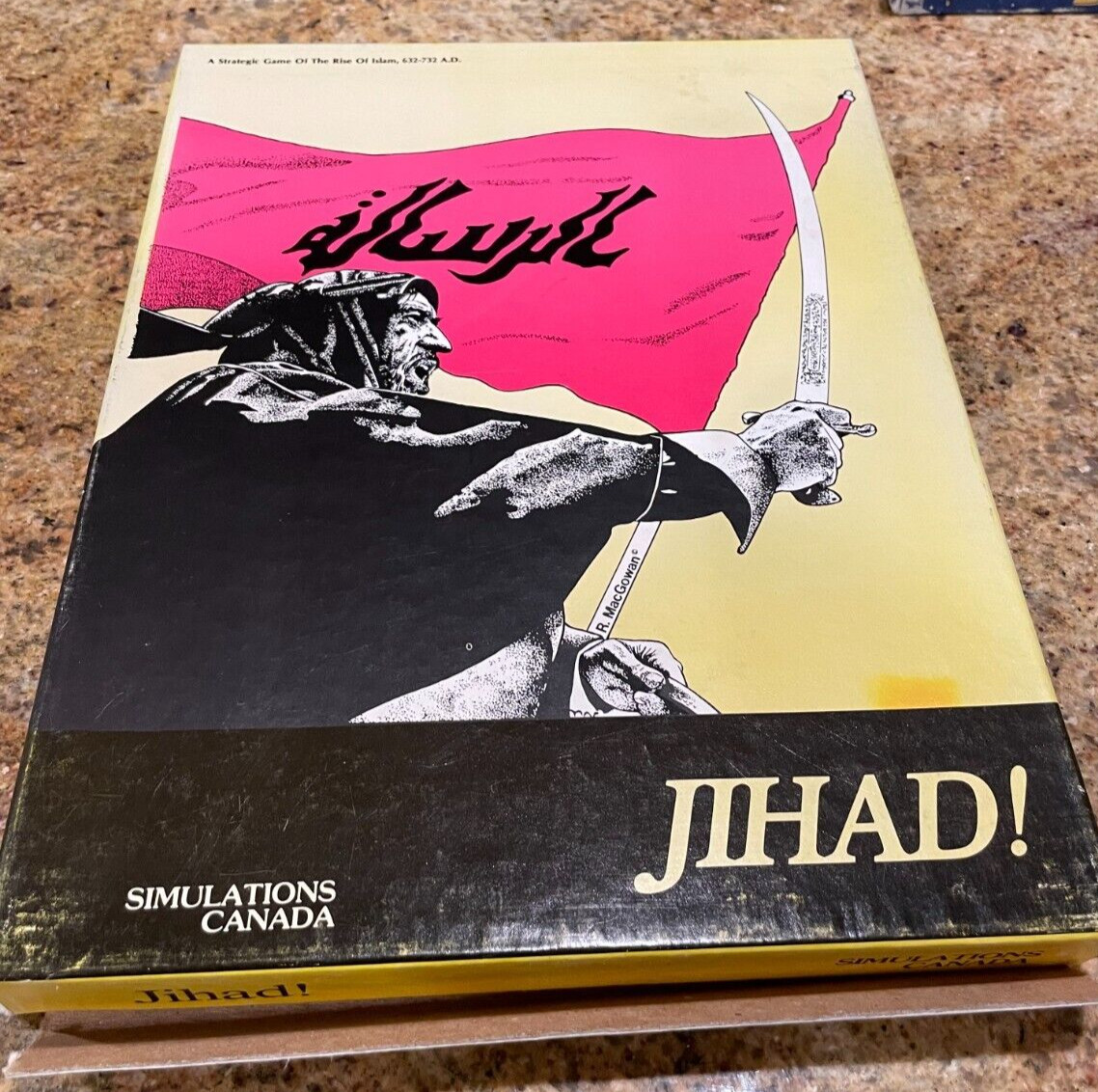 Wargame Jihad! Box Fair/EX SEE Pics 75% UNPUNCHED