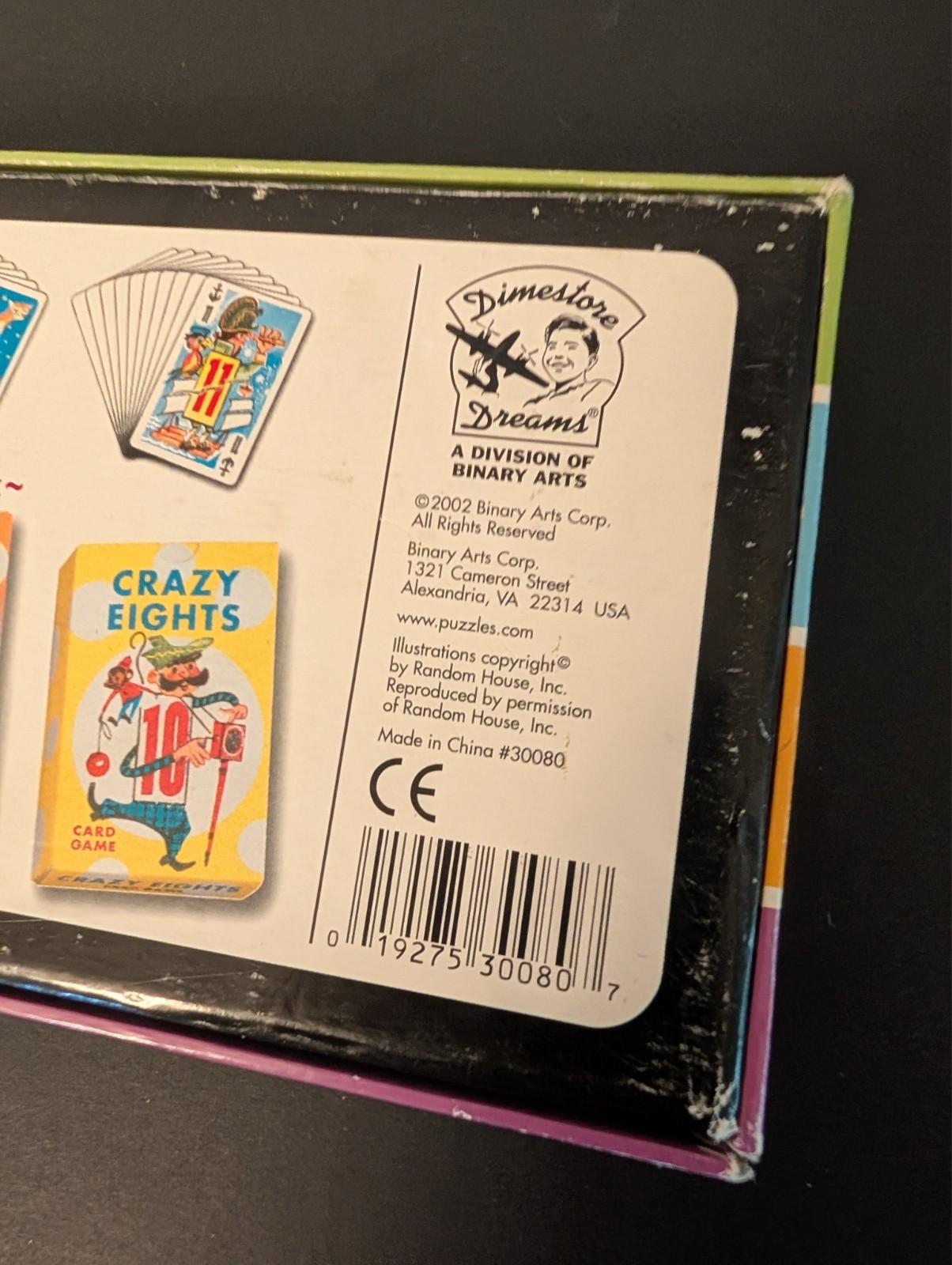 4 CHILDREN’S CARD GAMES. 2002 BINARY ARTS. EASY FUN FOR TRIPS. AGES 4 AND UP