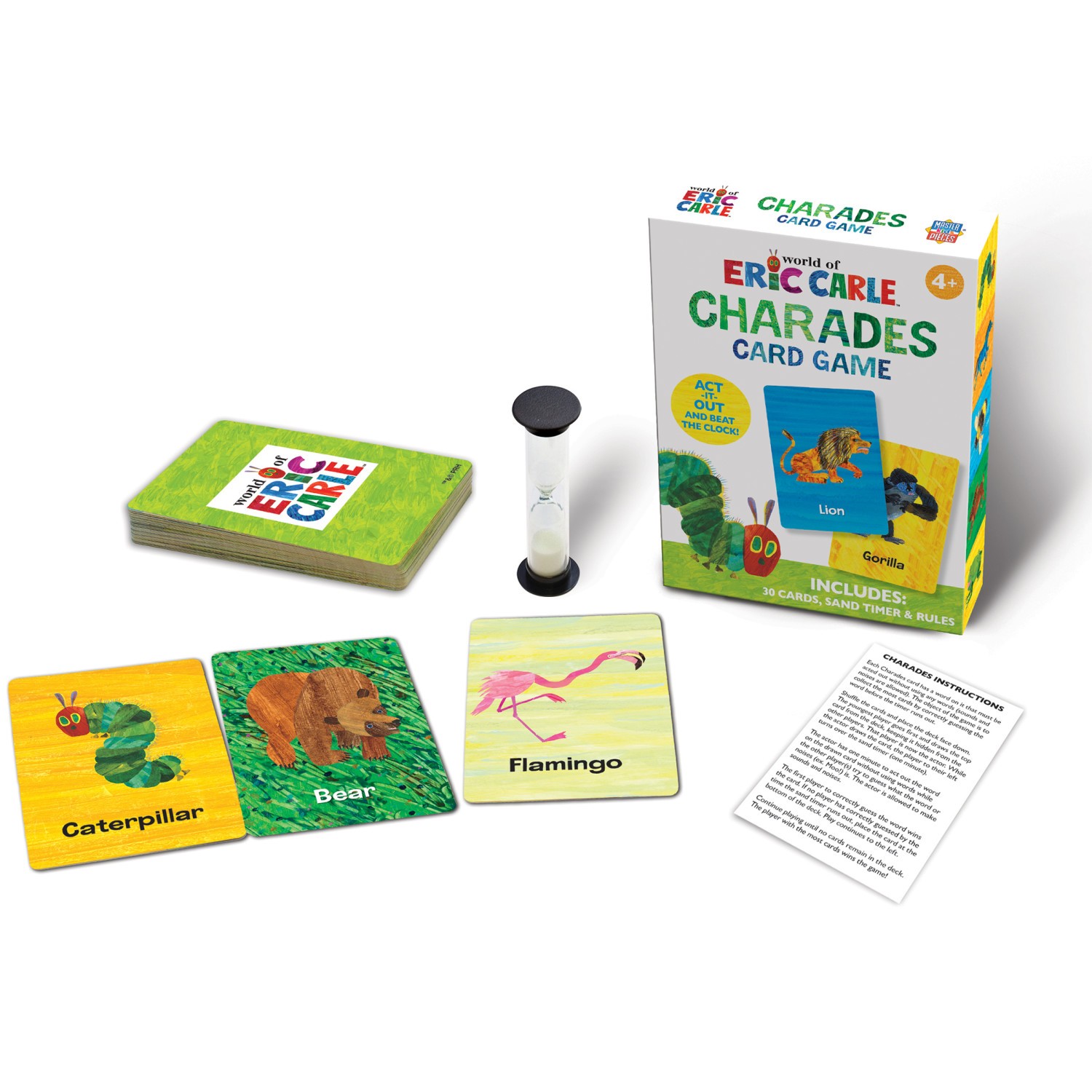 MasterPieces – World of Eric Carle Charades Travel Card Game