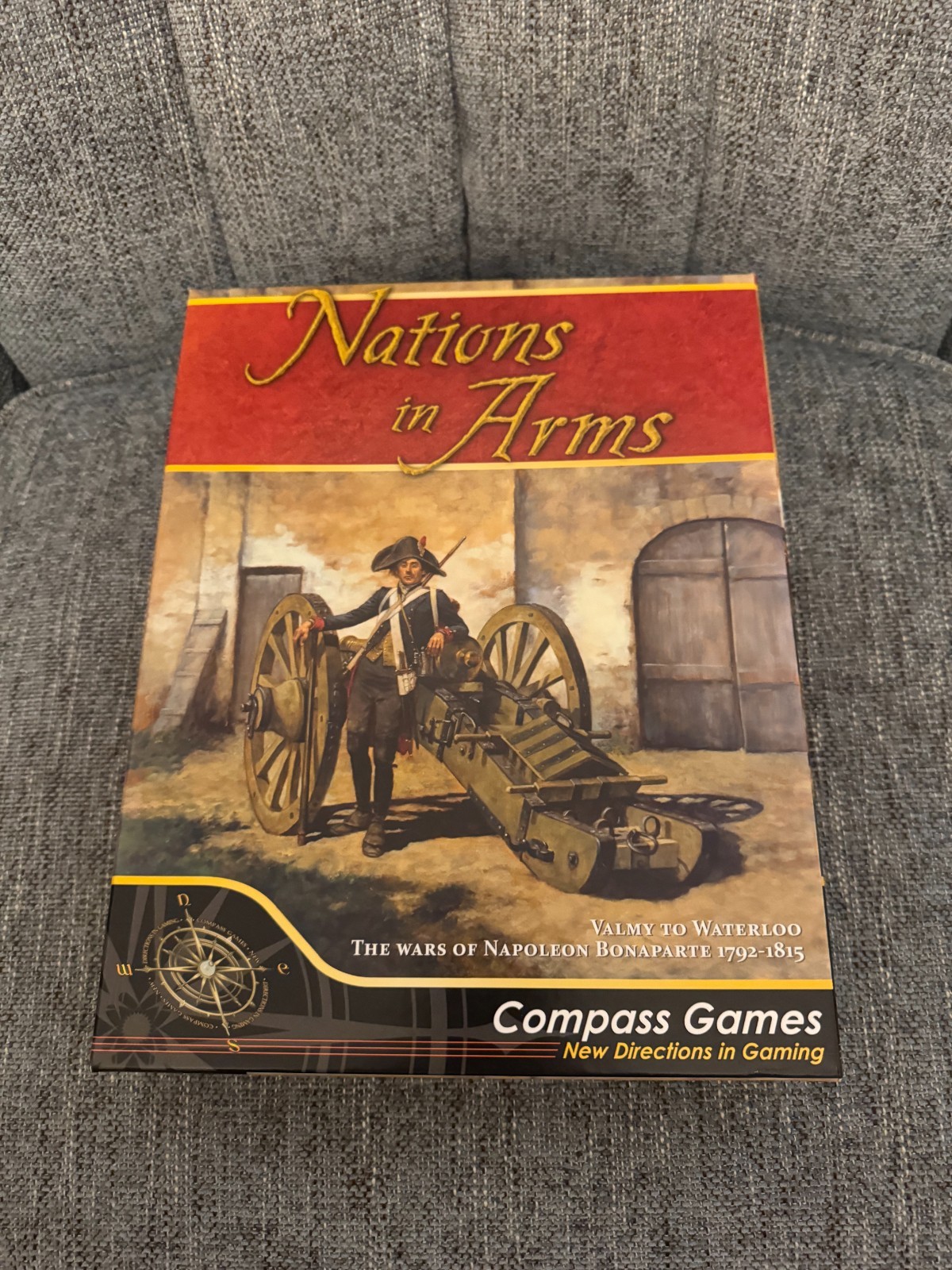 Nations in Arms: Valmy to Waterloo (open, unpunched, cards sealed) Compass Games