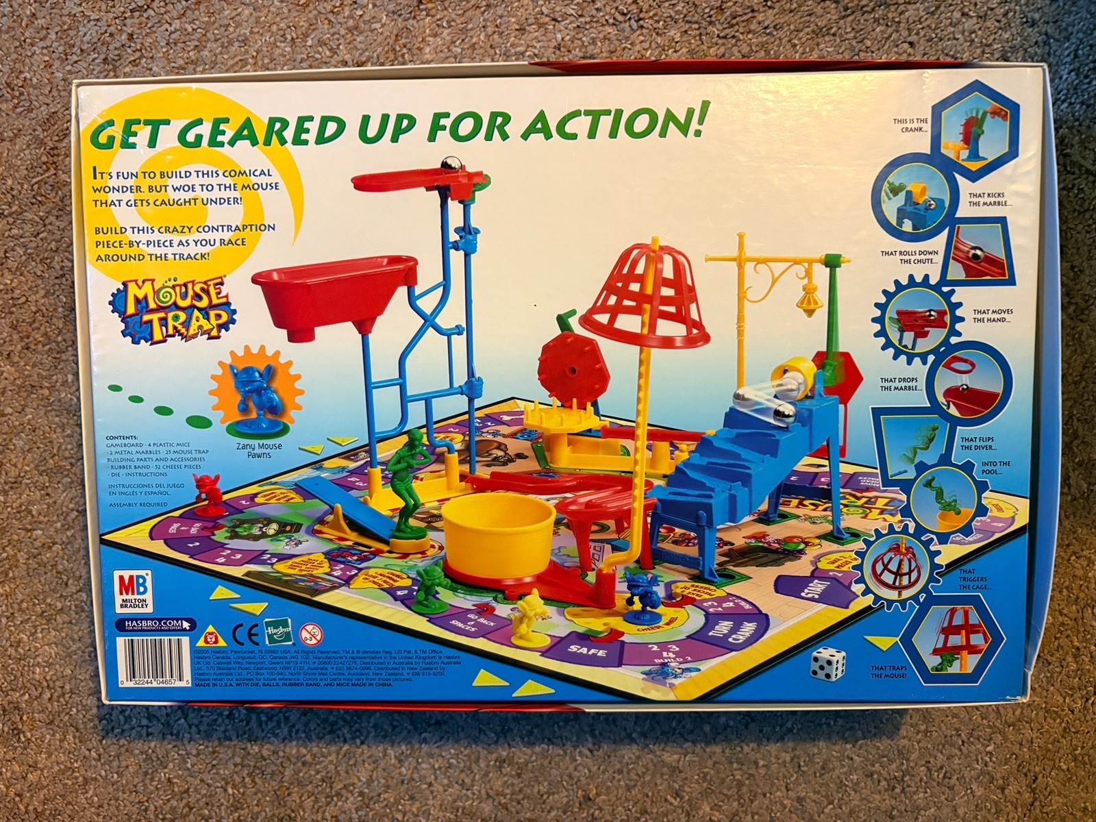 2005 Mouse Trap Game by Milton Bradley Complete