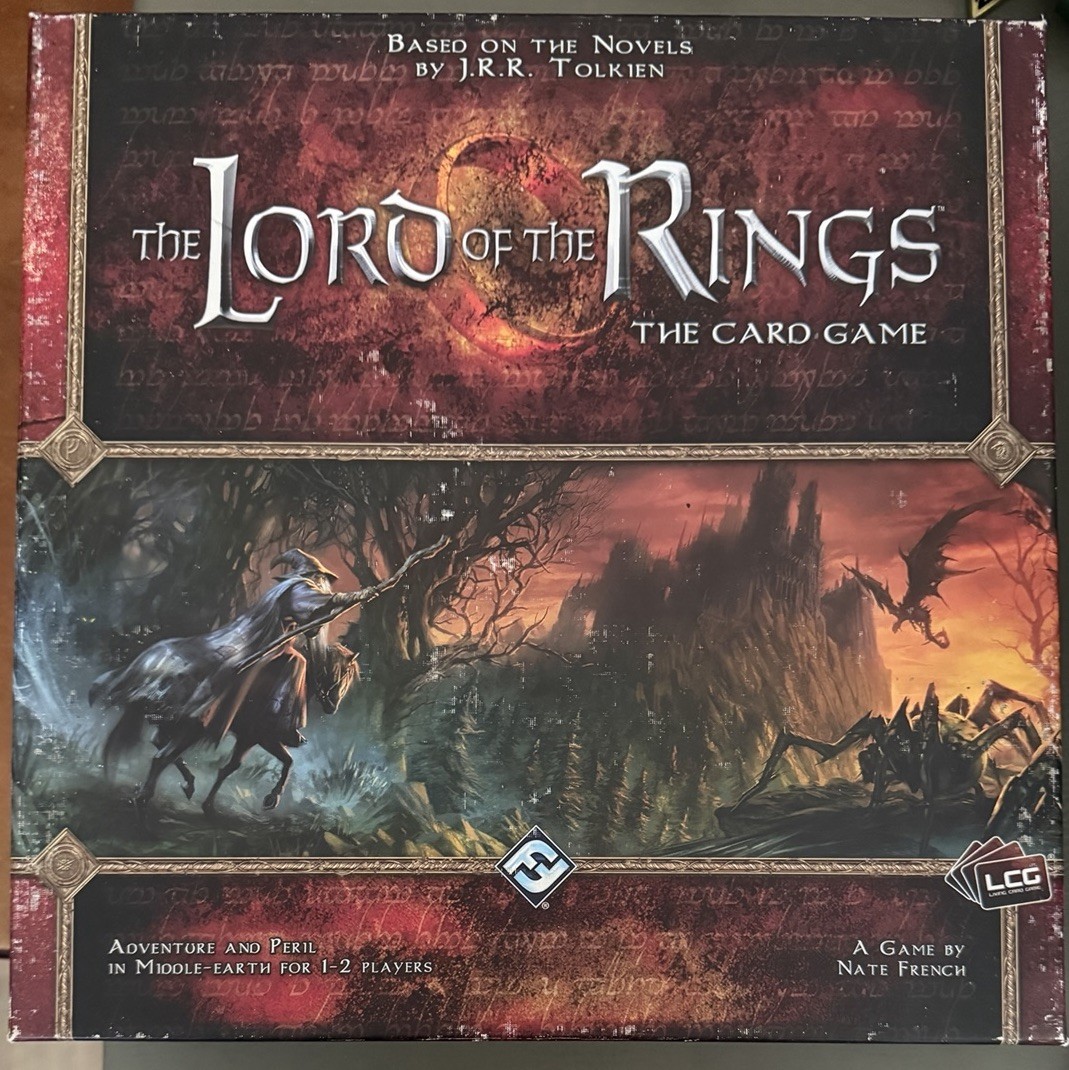 The Lord of the Rings Card Game LCG Core Set Base Game – COMPLETE – w/ ORGANIZER