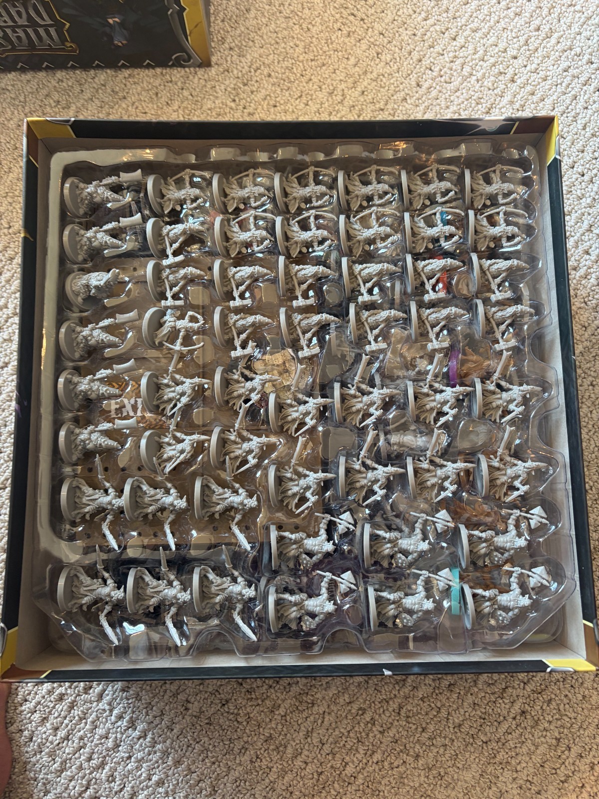 CMON Massive Darkness Miniatures Board Game Lot w/ Expansions & MD2 update kit