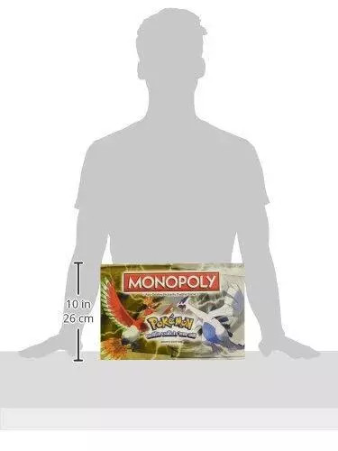 Monopoly Pokemon Johto Edition Board Game for 2-6 Players – New