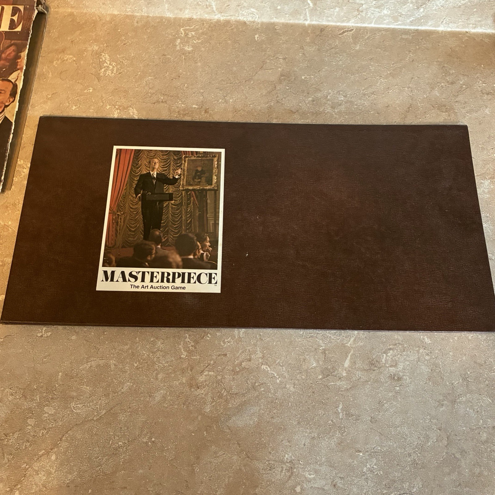 1970 Parker Brothers Masterpiece Art Auction Game Missing 1 Pawn Read