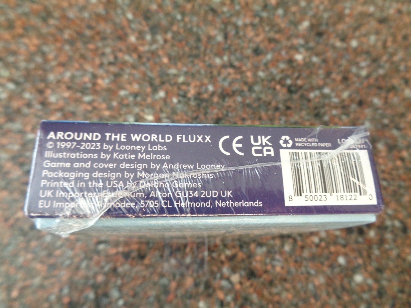 Around the World Fluxx Card Game Looney Labs Sealed Brand New