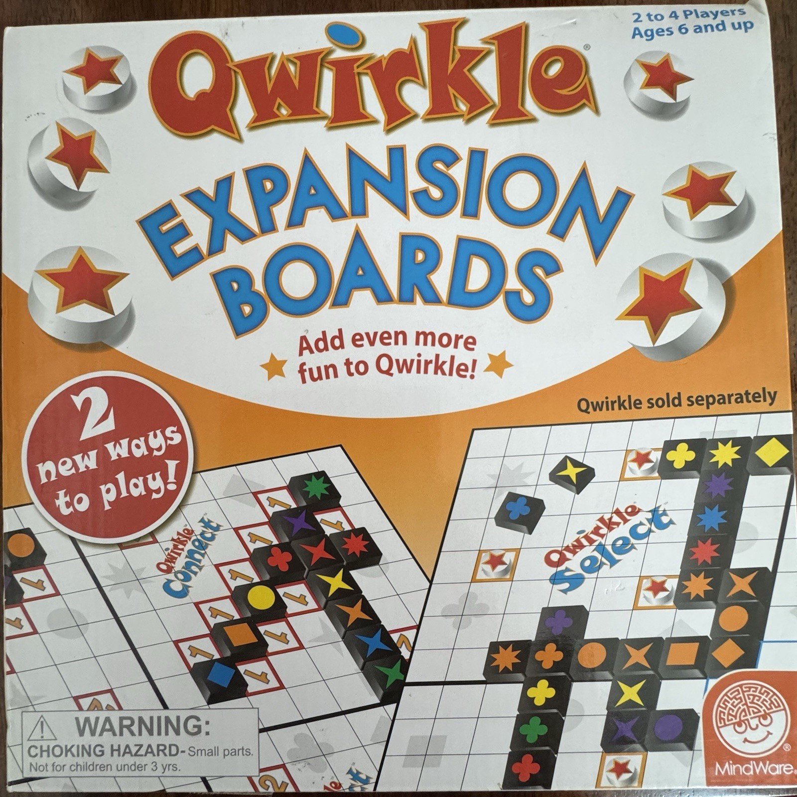 Qwirkle Expansion Boards Select & Connect Add On 2013 Out of Print Complete
