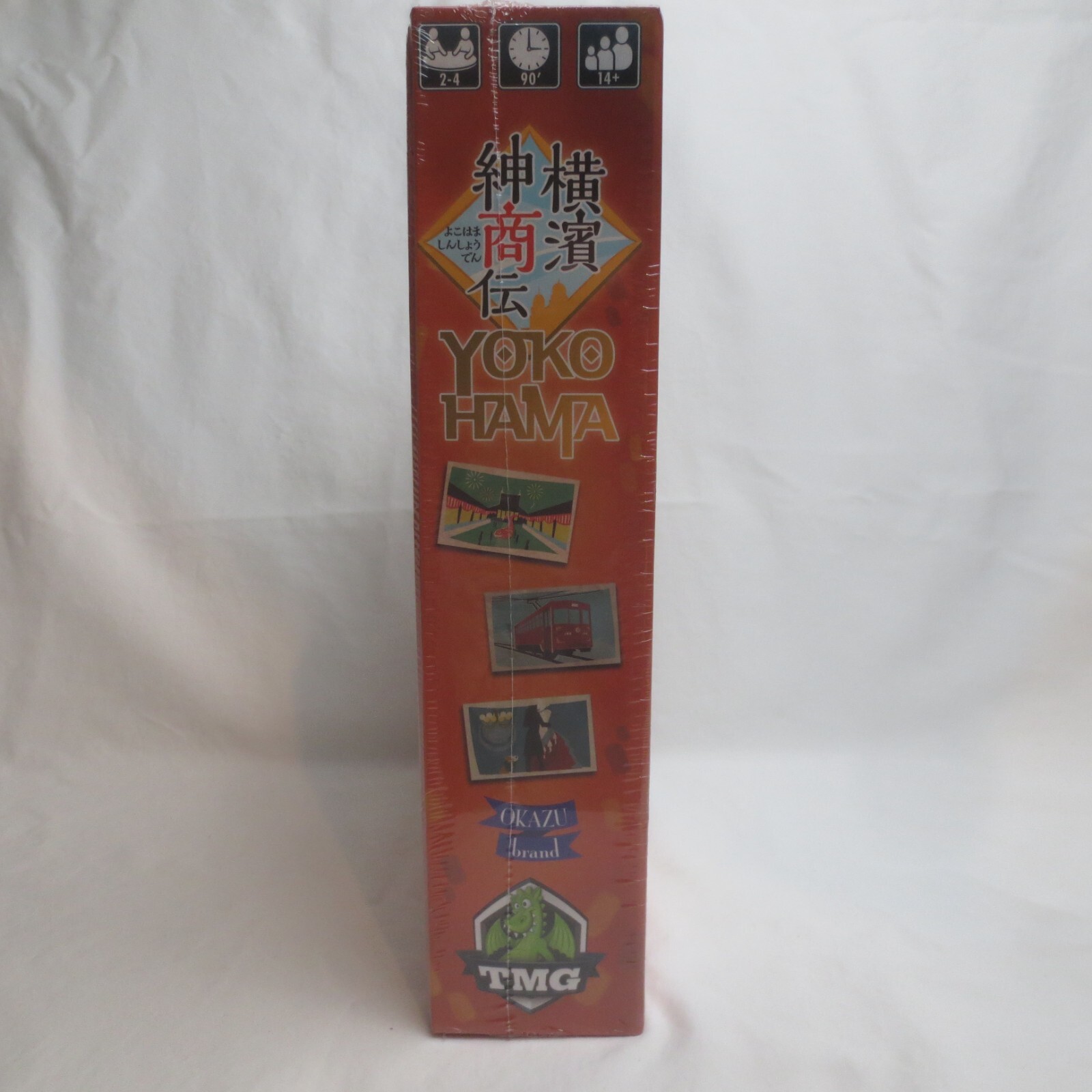 Yokohama Board Game DELUXE TMG Tasty Minstrel Out Of Print NEW Factory Sealed