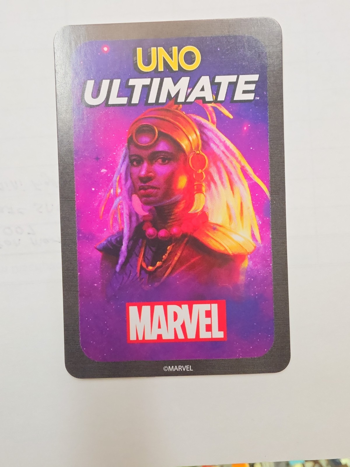 Marvel Card Game UNO Ultimate Marvel – 2023 4 Chase Foil Cards