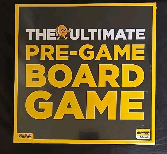 The Ultimate Pre-Game Board Game. For Adults 21+ By Buzzed Games
