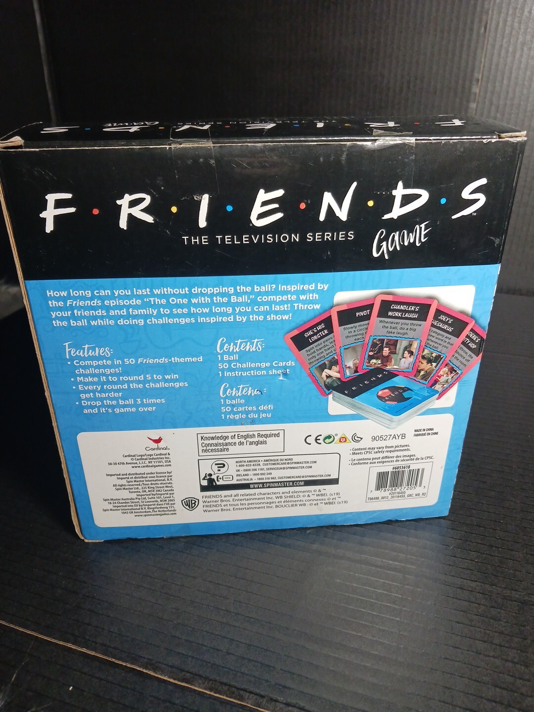 Friends ’90s Nostalgia TV Show The One with The Ball Party Game Teens and Adults