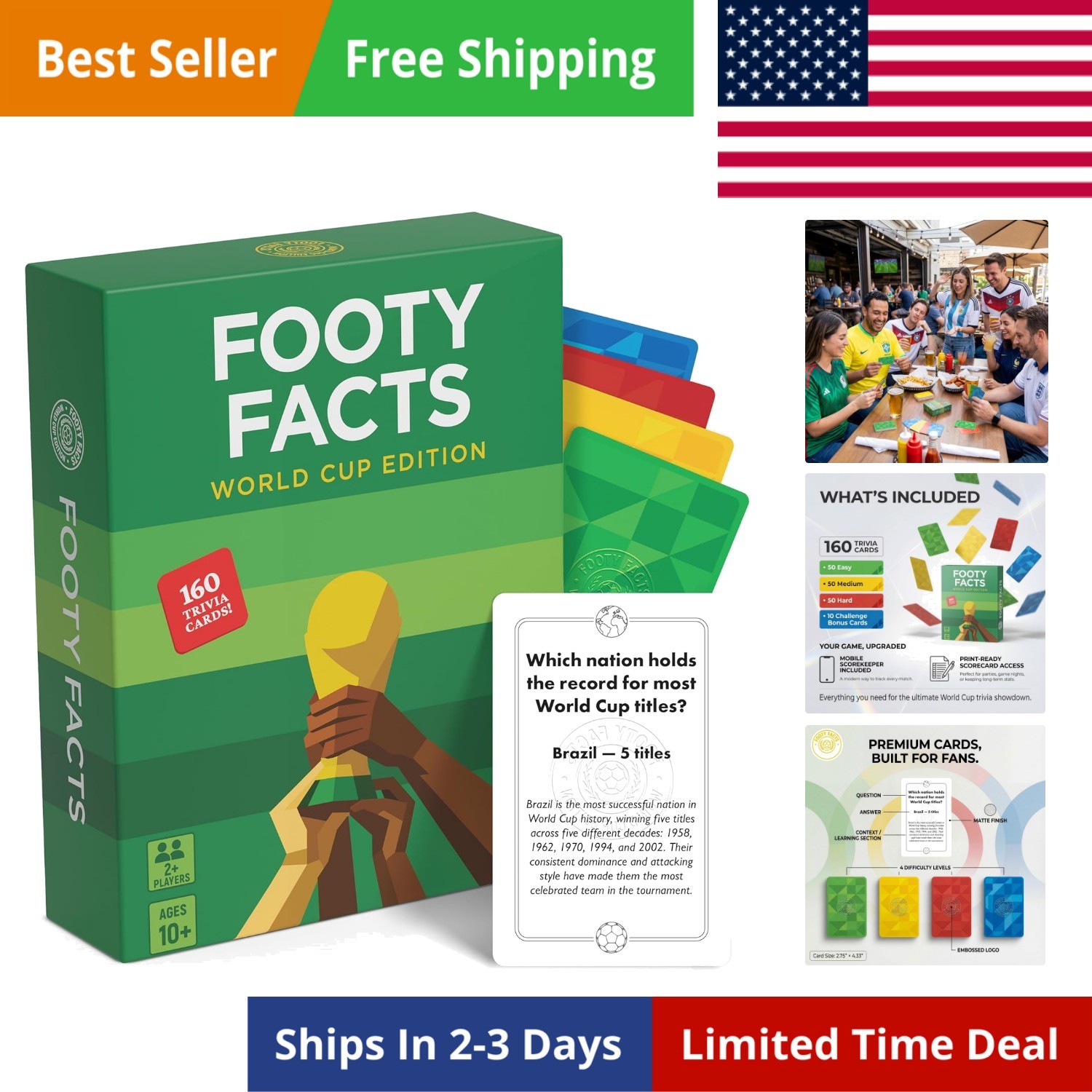 World Cup Soccer Trivia Game | 160 Soccer Trivia Questions | All Ages | Mobil…