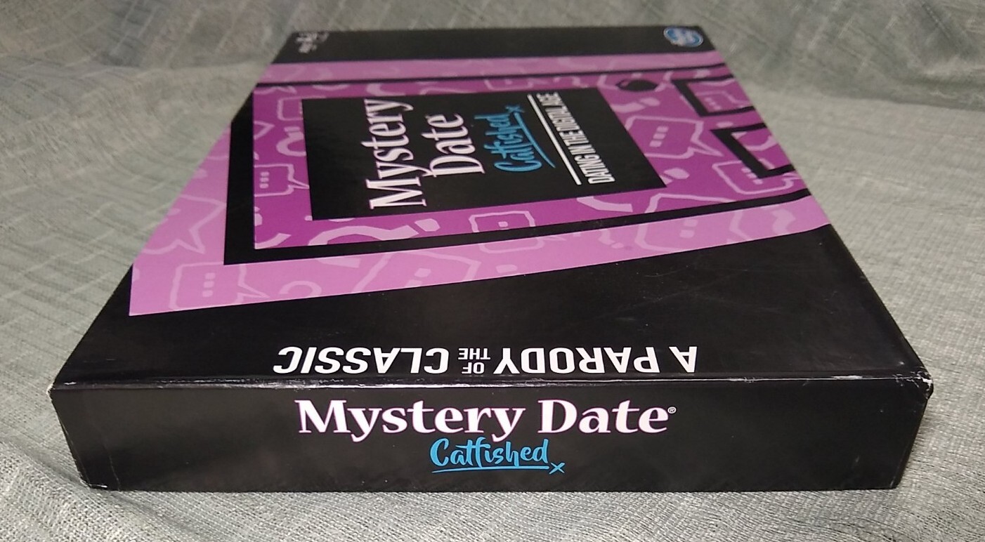 Hasbro MYSTERY DATE CATFISHED Board Game Adult Parody, Dating in the Digital Age
