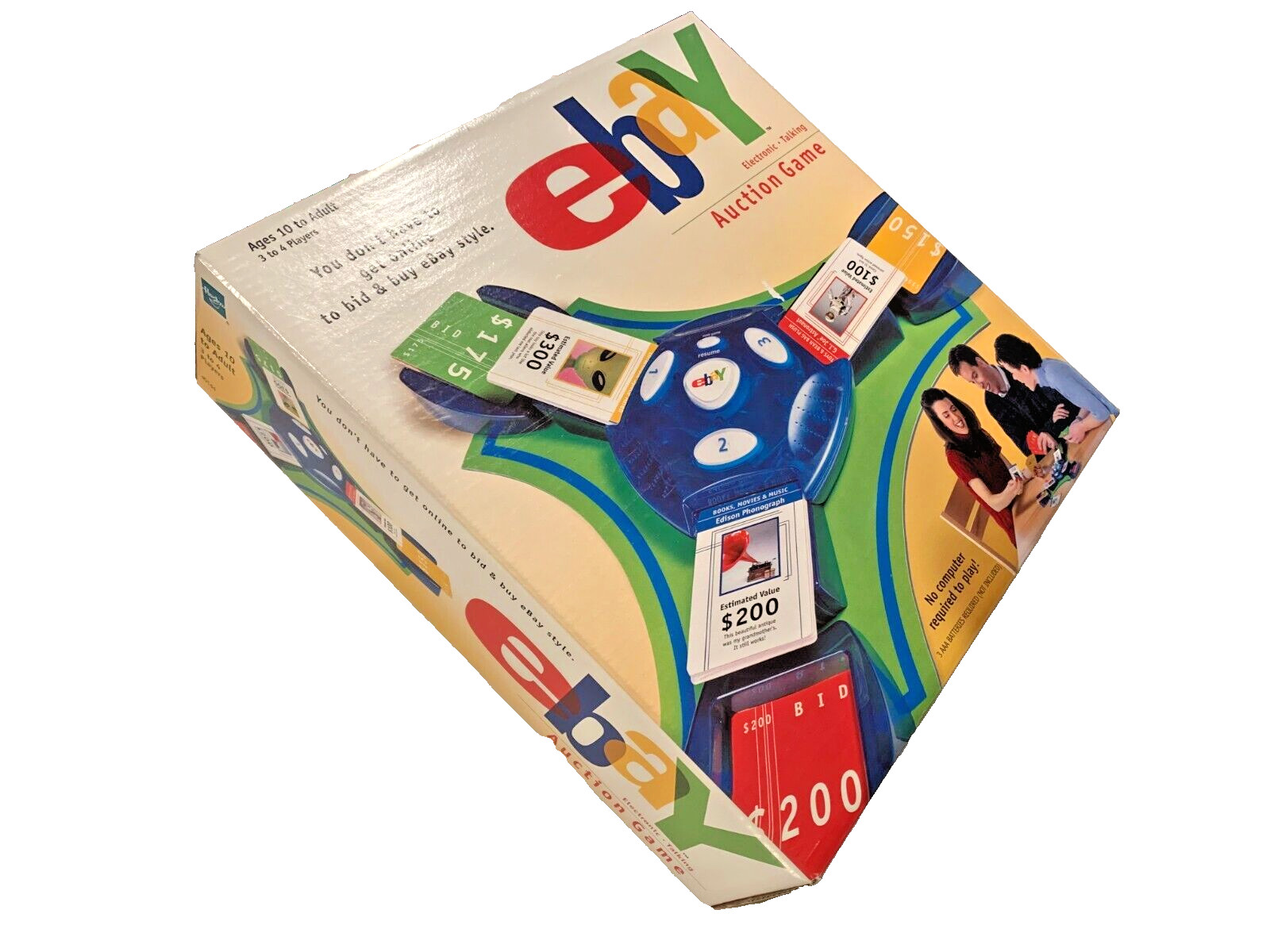 Hasbro Ebay Electronic Talking Auction Game NIB no computer needed