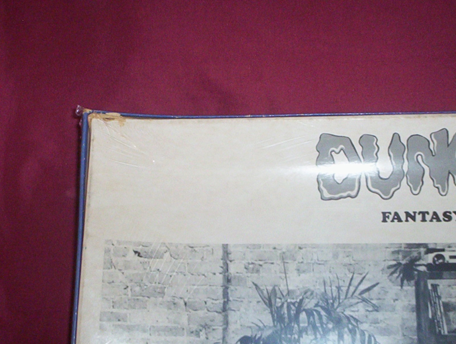 VTG 1981 Dungeon Fantasy Board Game (TSR Games (1980) #1010) Rare, OOP, HTF N/R!