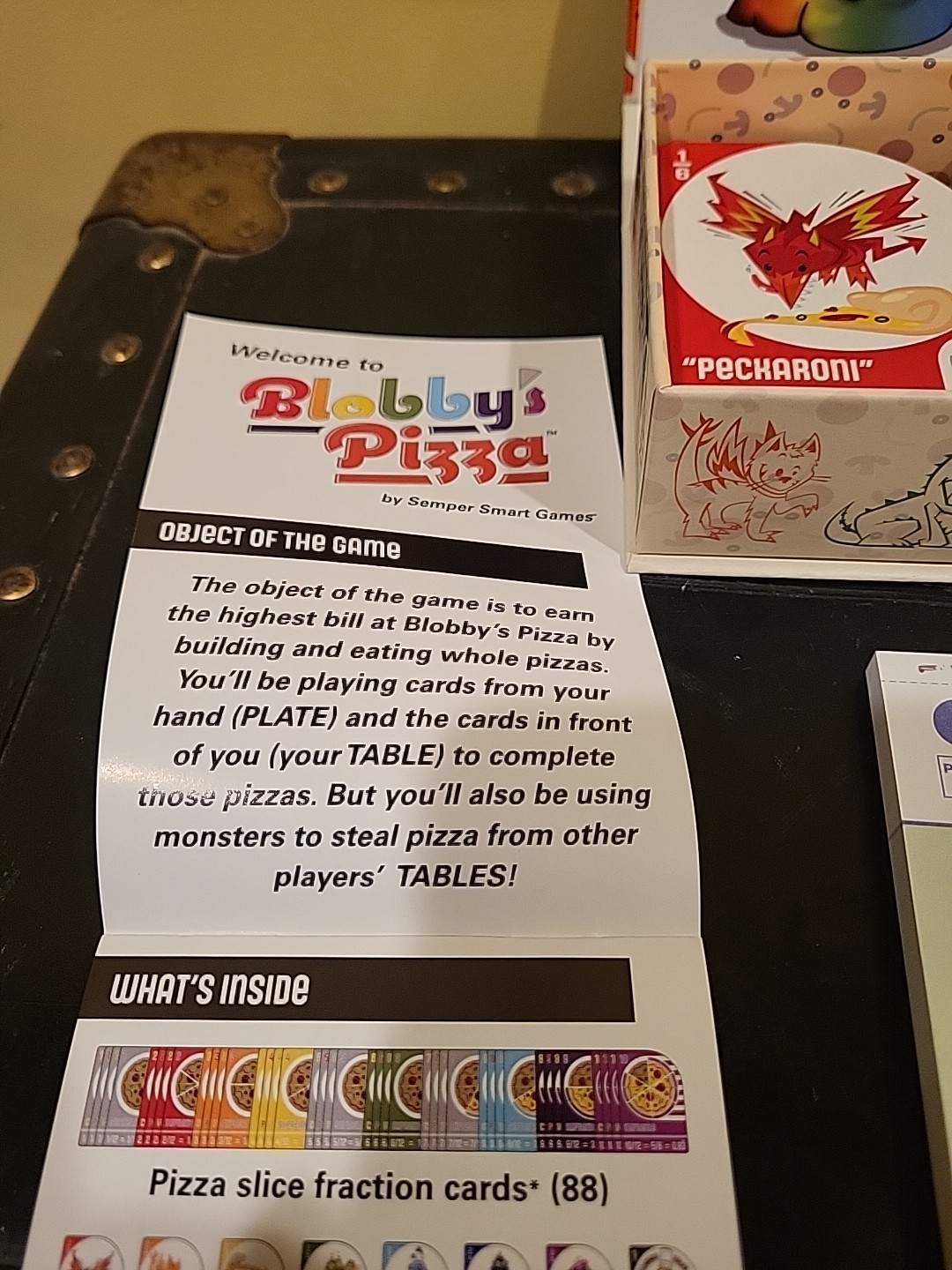 Blobby’s Pizza Math Card Game: Crazy Fun Strategic Pizza Eating Contest